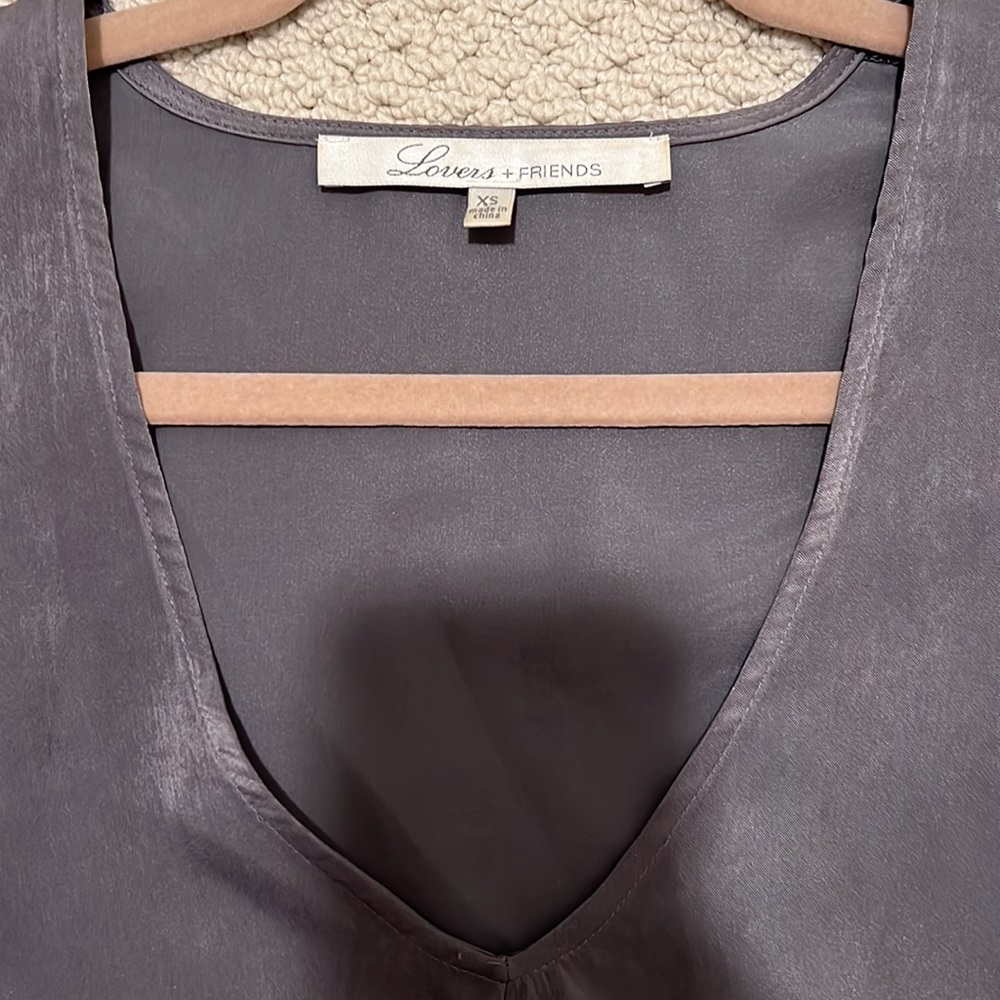 Lovers + friends silk blouse - Picture 3 of 4